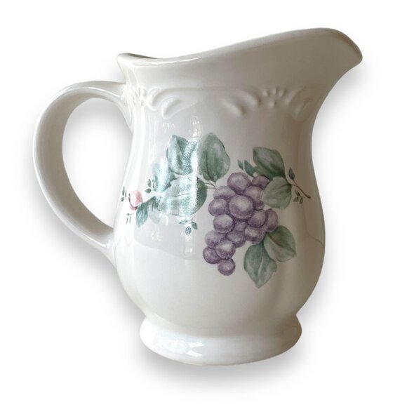 Pfaltzgraff Grapevine Creamer Pitcher (used) - Picture 1 of 6
